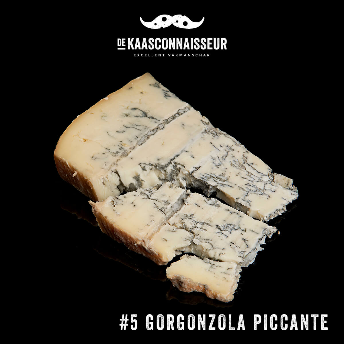 Speciaalkaas: Gorgonzola Picante - De Kaasconnaisseur