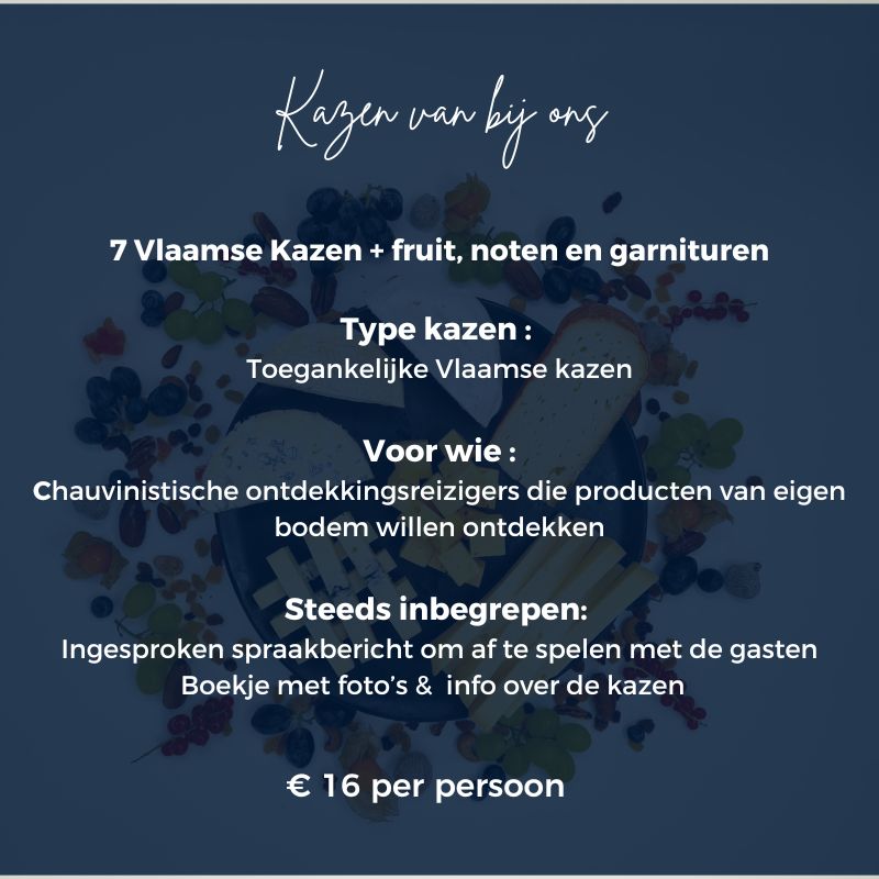 Kaasbeleving van bij ons